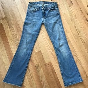 7 For All Mankind Jeans - Bootcut, Light Wash